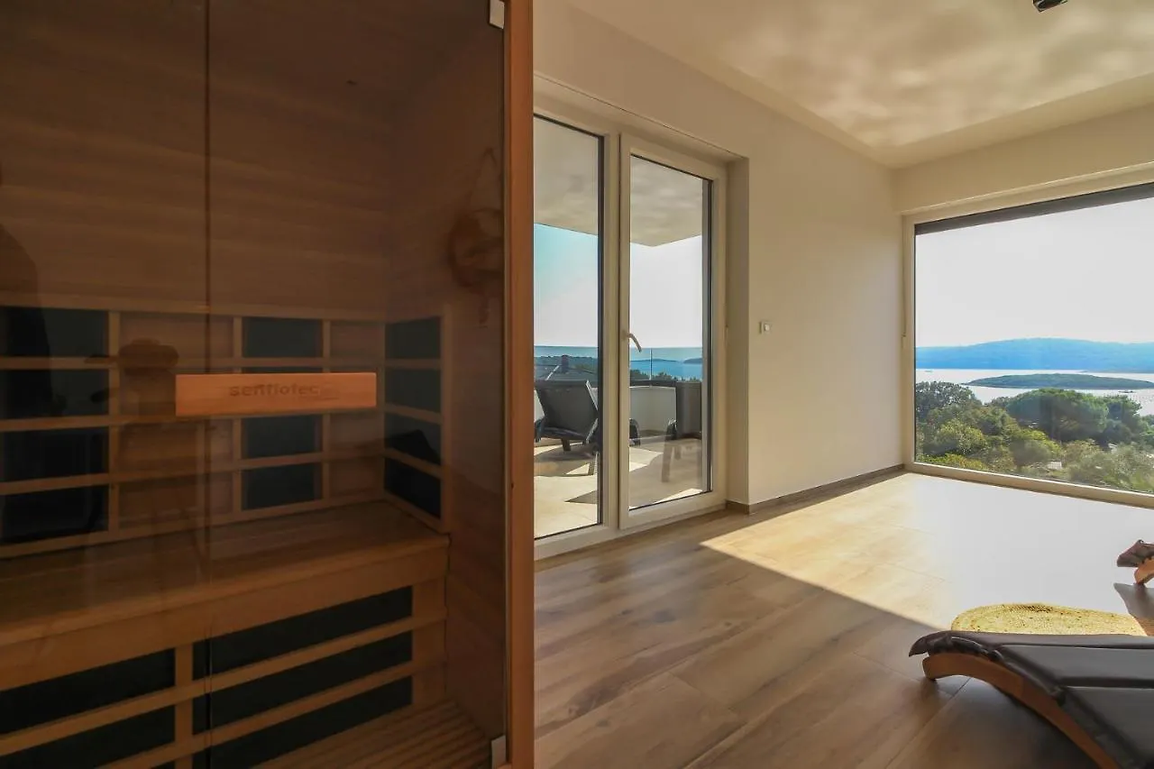 New Modern Luxury Villa Near The Beach With Sea View, Pool, Sauna , Bbq And Playground By Wiibuk Pomer