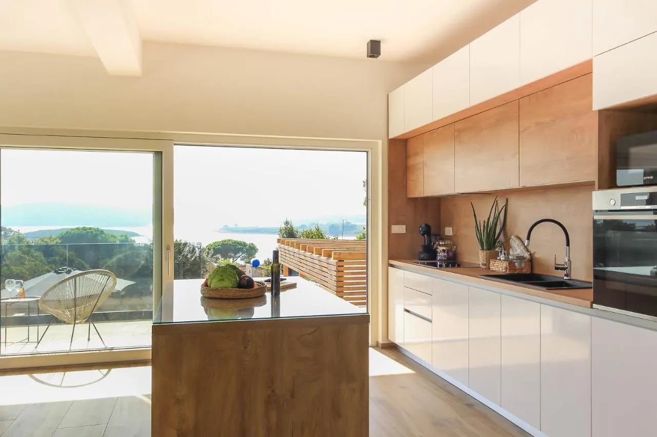 New Modern Luxury Villa Near The Beach With Sea View, Pool, Sauna , Bbq And Playground By Wiibuk Pomer Croatia