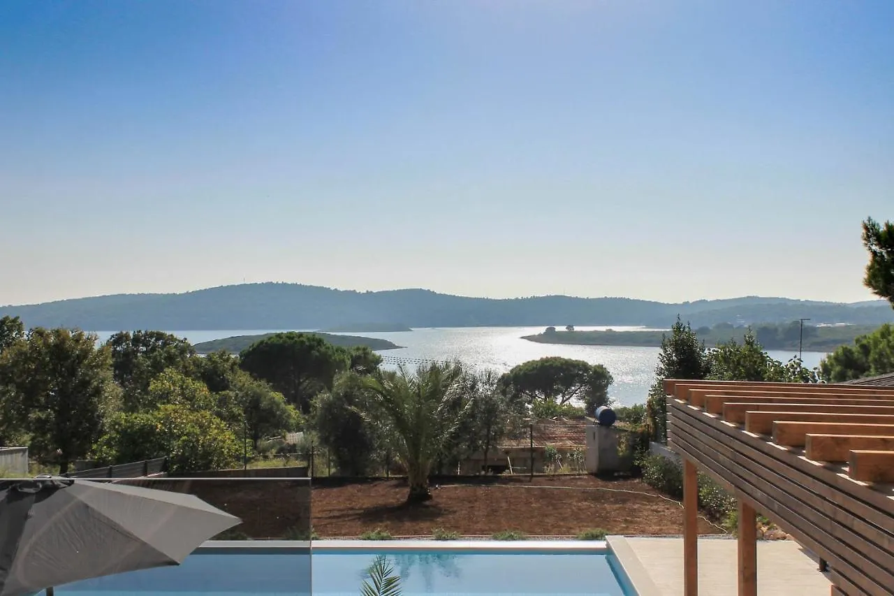 New Modern Luxury Villa Near The Beach With Sea View, Pool, Sauna , Bbq And Playground By Wiibuk Pomer Croatia