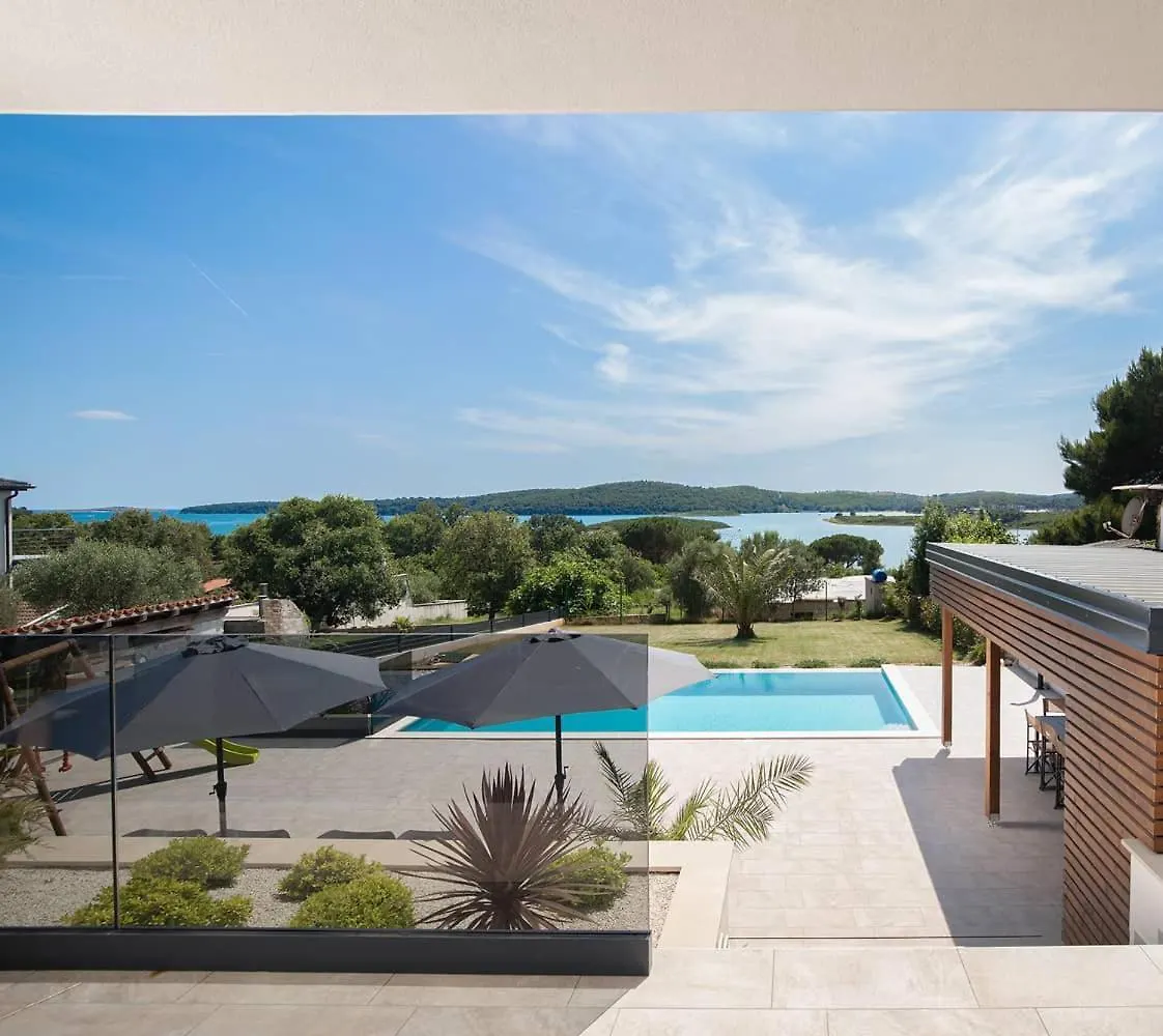 New Modern Luxury Villa Near The Beach With Sea View, Pool, Sauna , Bbq And Playground By Wiibuk Pomer